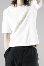 Load image into Gallery viewer, OPPOSE DUALITY HALF SLEEVE T-SHIRTS / COTTON JERSEY (WHITE)