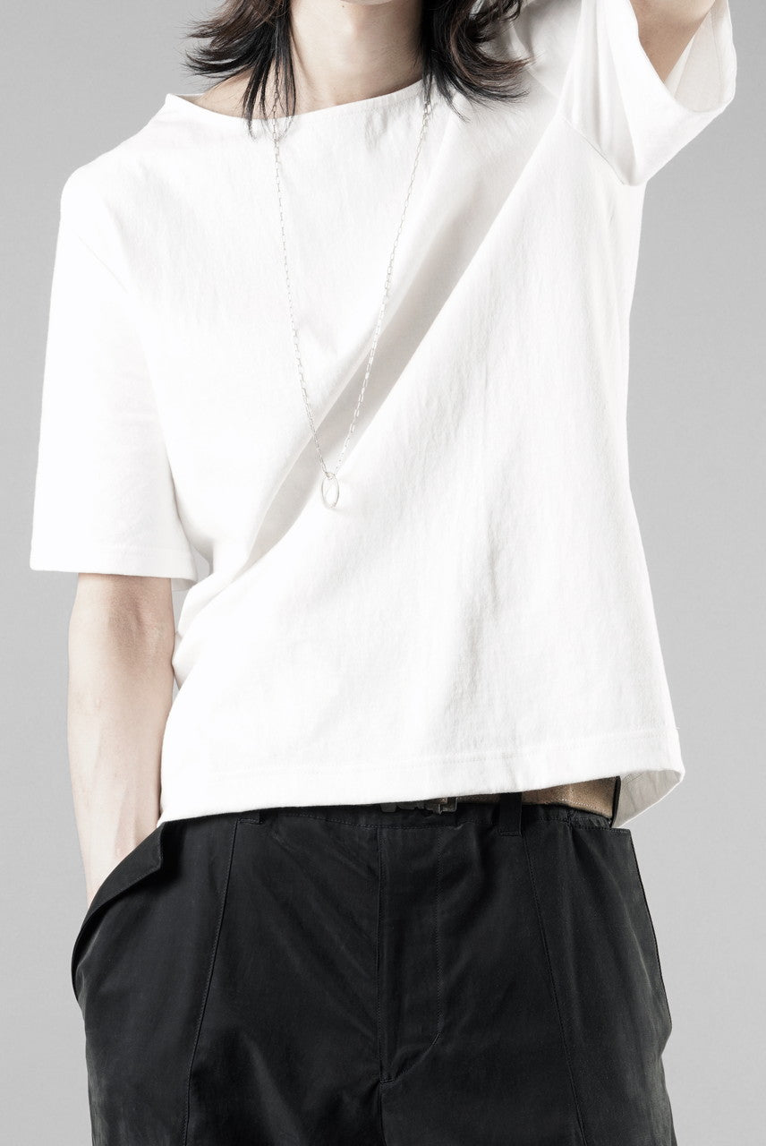 Load image into Gallery viewer, OPPOSE DUALITY HALF SLEEVE T-SHIRTS / COTTON JERSEY (WHITE)