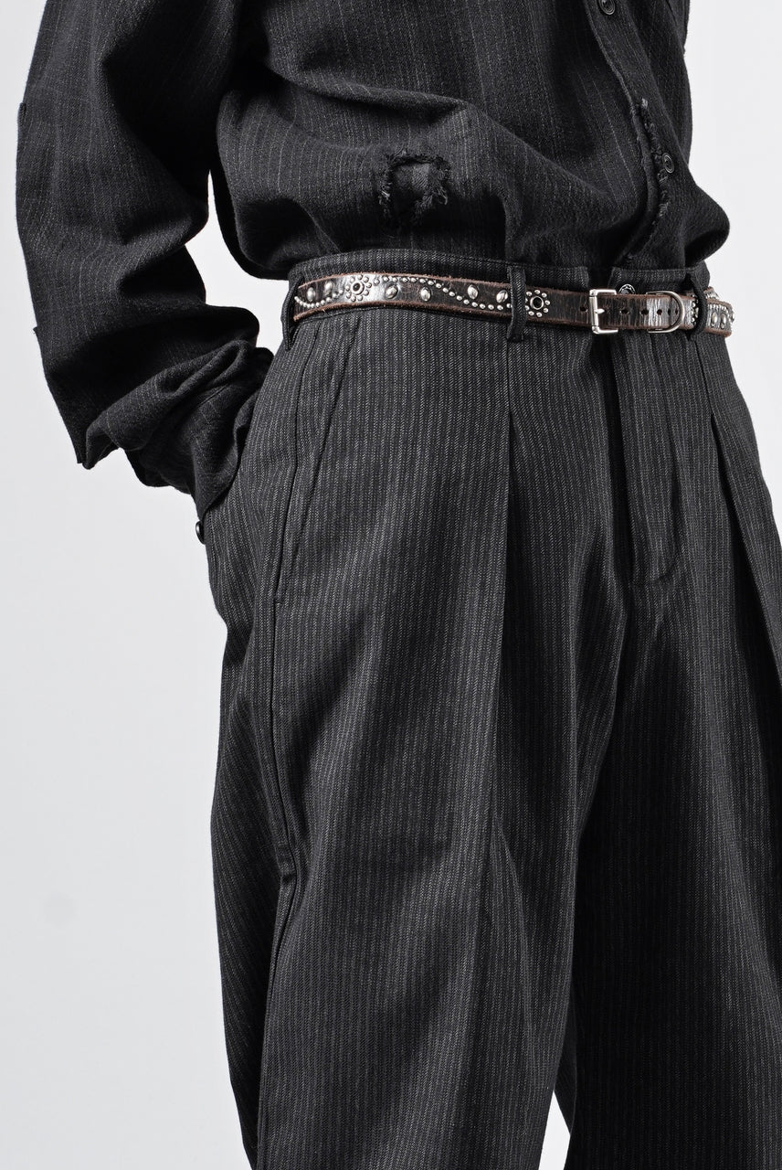 Load image into Gallery viewer, Professor.E E’TRIPED PANTS (BLACK)