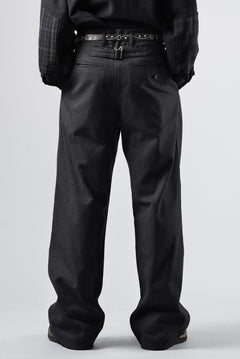 Load image into Gallery viewer, Professor.E E’TRIPED PANTS (BLACK)