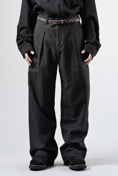 Load image into Gallery viewer, Professor.E E’TRIPED PANTS (BLACK)