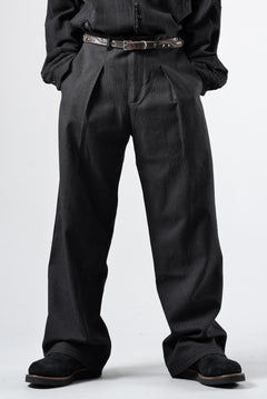 Load image into Gallery viewer, Professor.E E’TRIPED PANTS (BLACK)