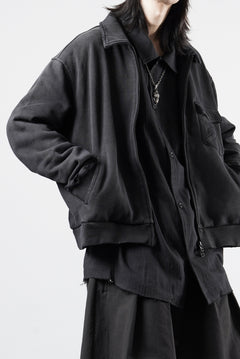 画像をギャラリービューアに読み込む, Professor.E AGED SINGLE POCKET JACKET (WASHED BLACK)