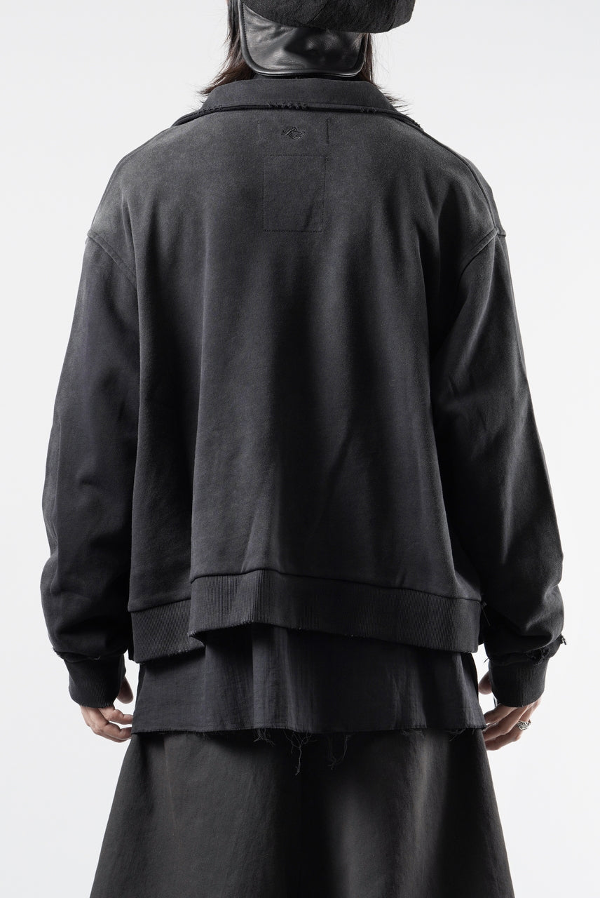 画像をギャラリービューアに読み込む, Professor.E AGED SINGLE POCKET JACKET (WASHED BLACK)