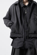 画像をギャラリービューアに読み込む, Professor.E AGED SINGLE POCKET JACKET (WASHED BLACK)