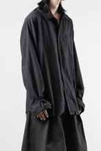 画像をギャラリービューアに読み込む, Professor.E EMBROIDERED SHIRT (BLACK)