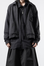 画像をギャラリービューアに読み込む, Professor.E AGED SINGLE POCKET JACKET (WASHED BLACK)