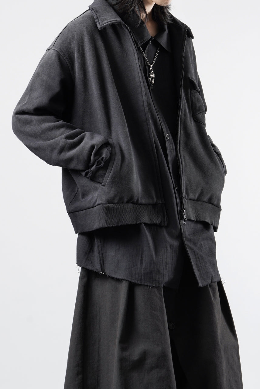 画像をギャラリービューアに読み込む, Professor.E AGED SINGLE POCKET JACKET (WASHED BLACK)
