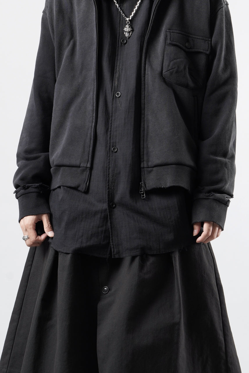 画像をギャラリービューアに読み込む, Professor.E AGED SINGLE POCKET JACKET (WASHED BLACK)