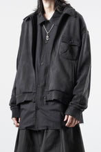画像をギャラリービューアに読み込む, Professor.E AGED SINGLE POCKET JACKET (WASHED BLACK)