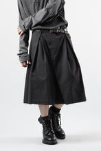 画像をギャラリービューアに読み込む, Professor.E BUTTON DRAFT SHORTS (BLACK)