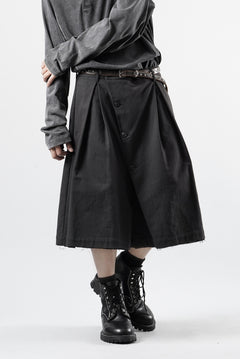 画像をギャラリービューアに読み込む, Professor.E BUTTON DRAFT SHORTS (BLACK)