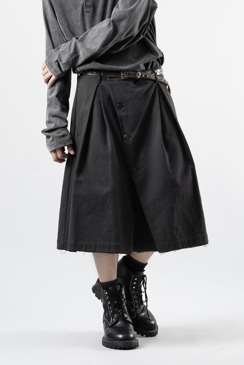 画像をギャラリービューアに読み込む, Professor.E BUTTON DRAFT SHORTS (BLACK)