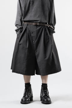 画像をギャラリービューアに読み込む, Professor.E BUTTON DRAFT SHORTS (BLACK)