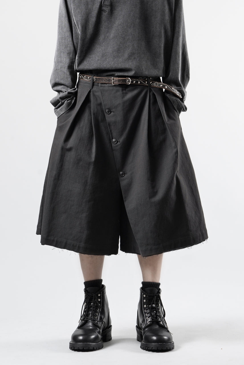 画像をギャラリービューアに読み込む, Professor.E BUTTON DRAFT SHORTS (BLACK)