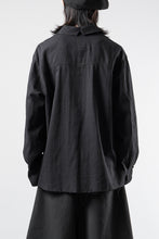 画像をギャラリービューアに読み込む, Professor.E EMBROIDERED SHIRT (BLACK)
