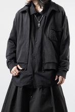 画像をギャラリービューアに読み込む, Professor.E AGED SINGLE POCKET JACKET (WASHED BLACK)