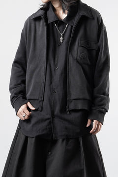 画像をギャラリービューアに読み込む, Professor.E AGED SINGLE POCKET JACKET (WASHED BLACK)