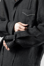 画像をギャラリービューアに読み込む, Professor.E POPLIN SHIRT (BLACK)