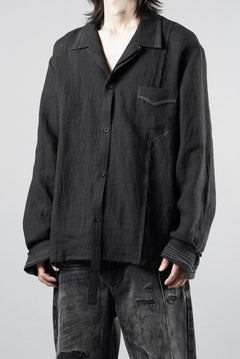 画像をギャラリービューアに読み込む, Professor.E POPLIN SHIRT (BLACK)