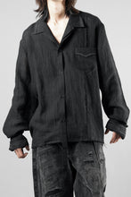 画像をギャラリービューアに読み込む, Professor.E POPLIN SHIRT (BLACK)