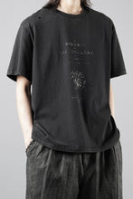 画像をギャラリービューアに読み込む, Professor.E DAMAGE &amp; PRINT S/S TEE 02 (GREY)