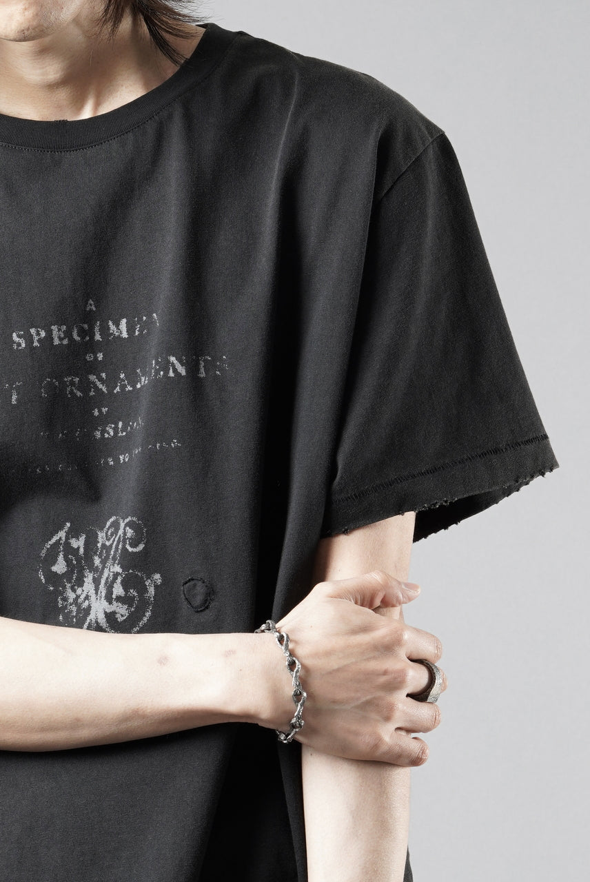 画像をギャラリービューアに読み込む, Professor.E DAMAGE &amp; PRINT S/S TEE 02 (GREY)