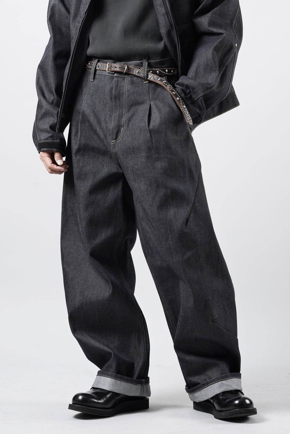 Load image into Gallery viewer, F/CE. × Lee PAINTER UTILITY PAINTER PANTS / CORDURA® DENIM (INDIGO)