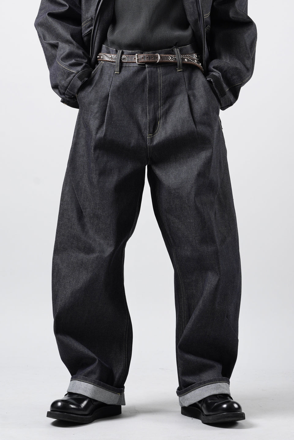 Load image into Gallery viewer, F/CE. × Lee PAINTER UTILITY PAINTER PANTS / CORDURA® DENIM (INDIGO)