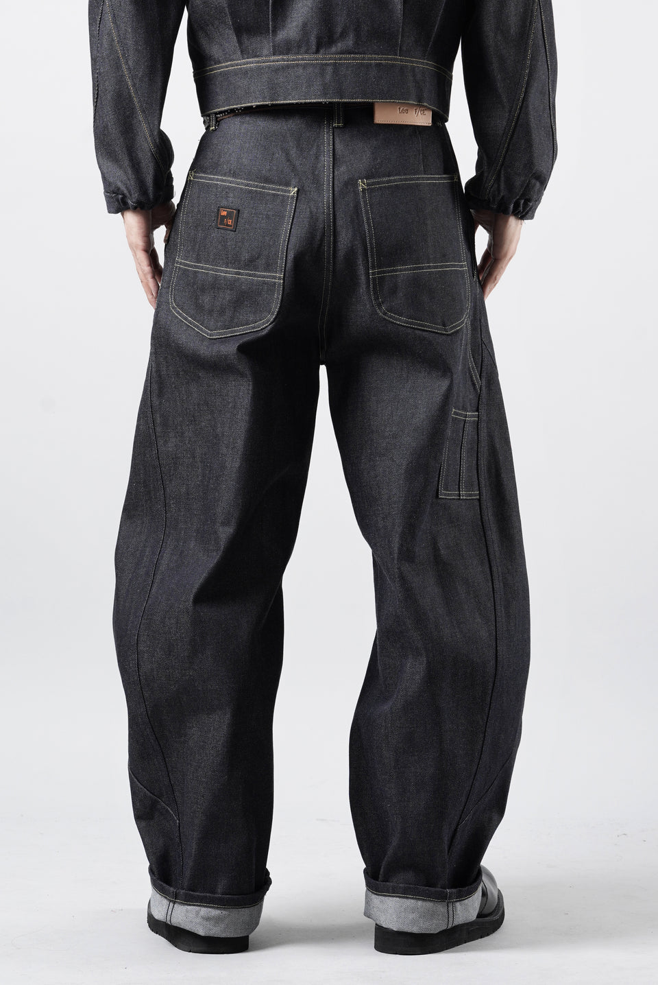 Load image into Gallery viewer, F/CE. × Lee PAINTER UTILITY PAINTER PANTS / CORDURA® DENIM (INDIGO)