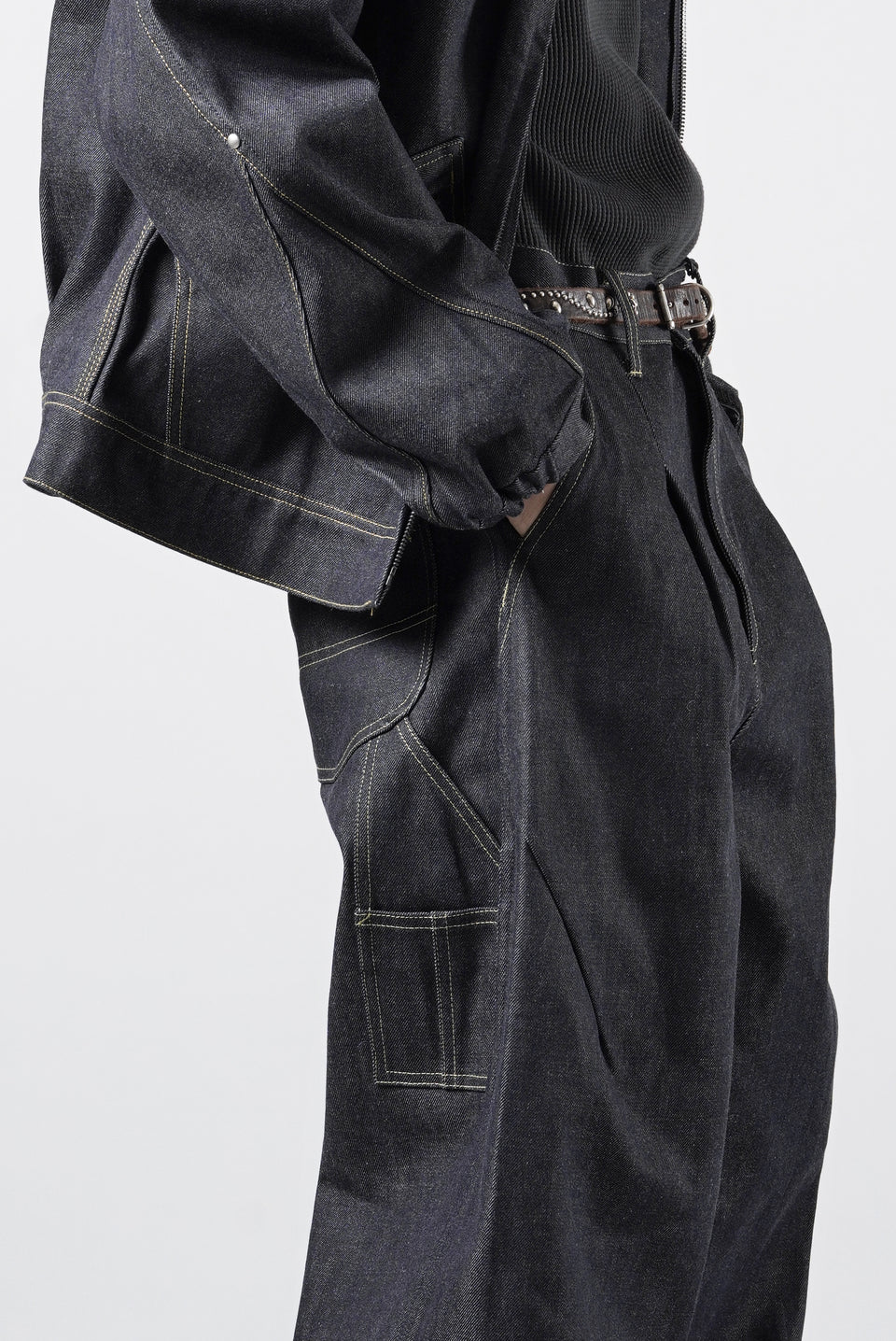 Load image into Gallery viewer, F/CE. × Lee PAINTER UTILITY PAINTER PANTS / CORDURA® DENIM (INDIGO)
