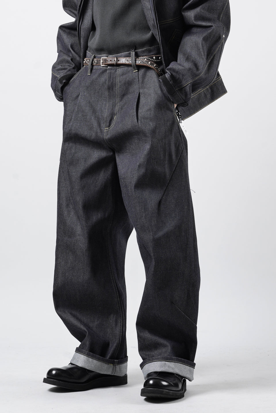 Load image into Gallery viewer, F/CE. × Lee PAINTER UTILITY PAINTER PANTS / CORDURA® DENIM (INDIGO)