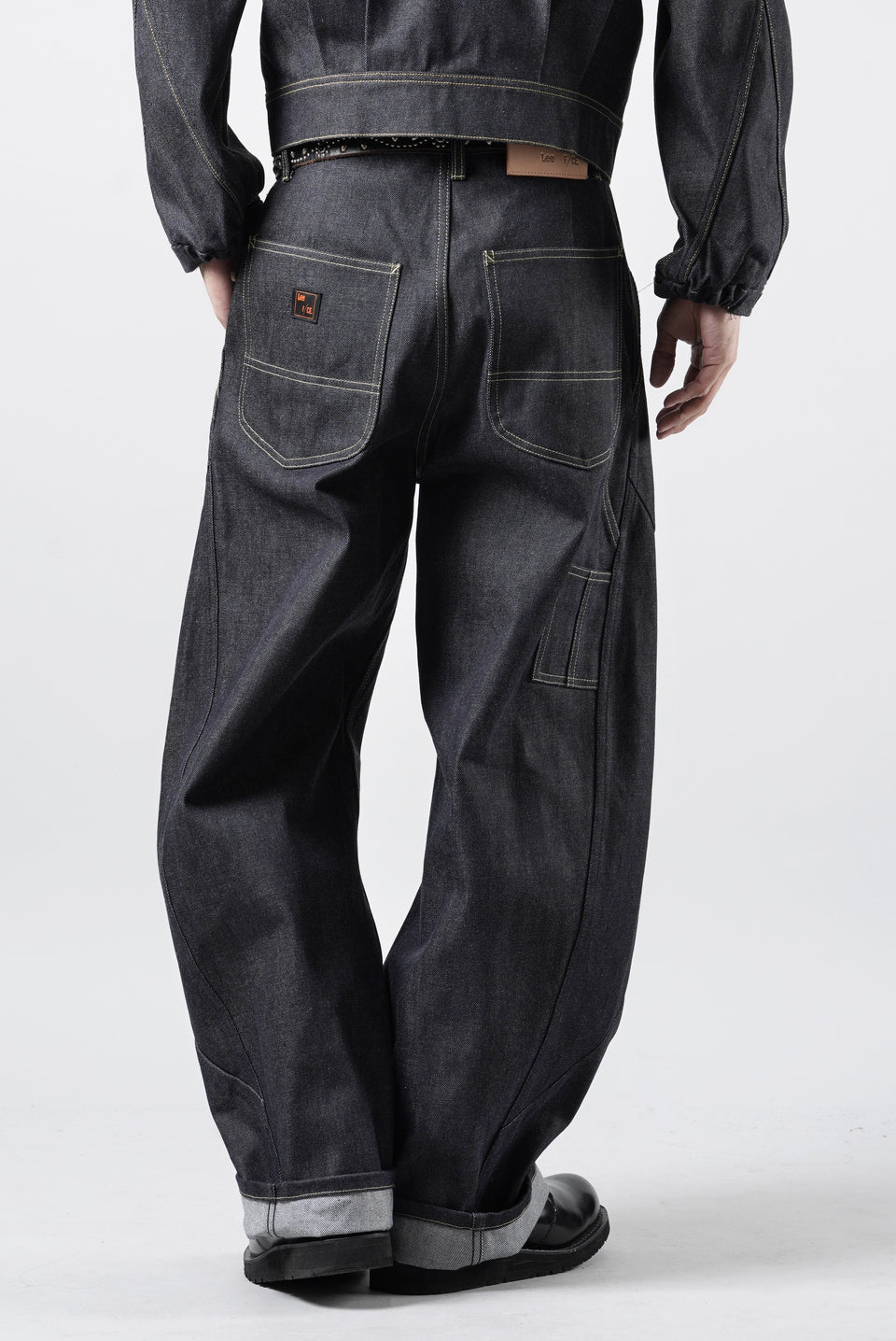 Load image into Gallery viewer, F/CE. × Lee PAINTER UTILITY PAINTER PANTS / CORDURA® DENIM (INDIGO)