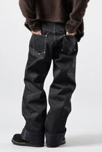 Load image into Gallery viewer, LITTLEBIG Raw Denim Pants (BLACK)