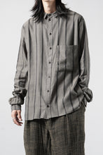 画像をギャラリービューアに読み込む, Aleksandr Manamis STRIPE BUTTON COLLAR SHIRT (STRIPE)