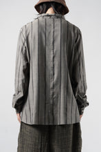 画像をギャラリービューアに読み込む, Aleksandr Manamis STRIPE BUTTON COLLAR SHIRT (STRIPE)