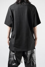画像をギャラリービューアに読み込む, OBLADI SIDE LACE-UP T-SHIRT (BLACK)