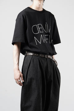 Load image into Gallery viewer, FULLCOUNT x GDC GFC5001 DENIM MAFIA T (BLACK)