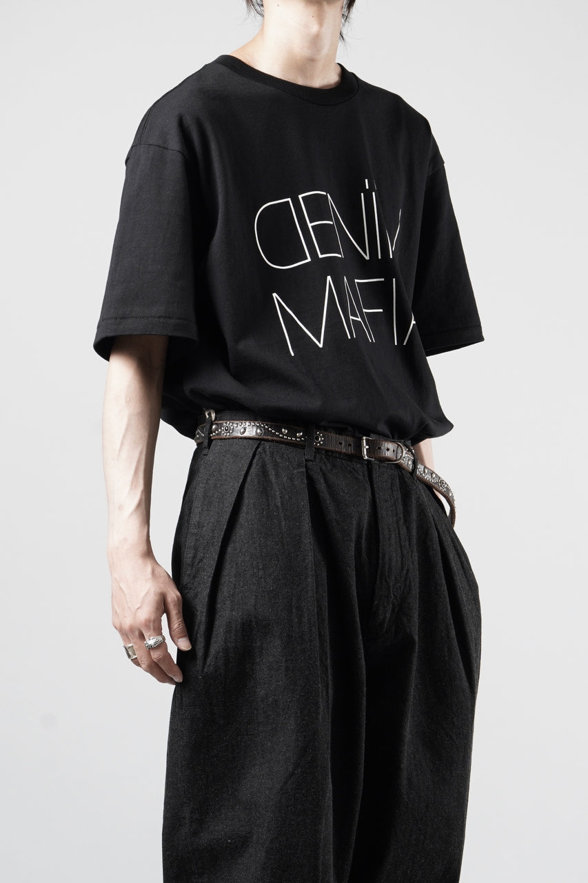 Load image into Gallery viewer, FULLCOUNT x GDC GFC5001 DENIM MAFIA T (BLACK)