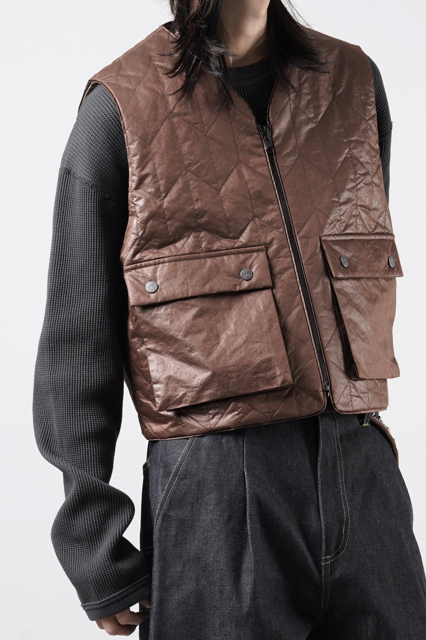 画像をギャラリービューアに読み込む, F/CE. × Lee 91-B MODULE VEST / PRIMALOFT® (BROWN)