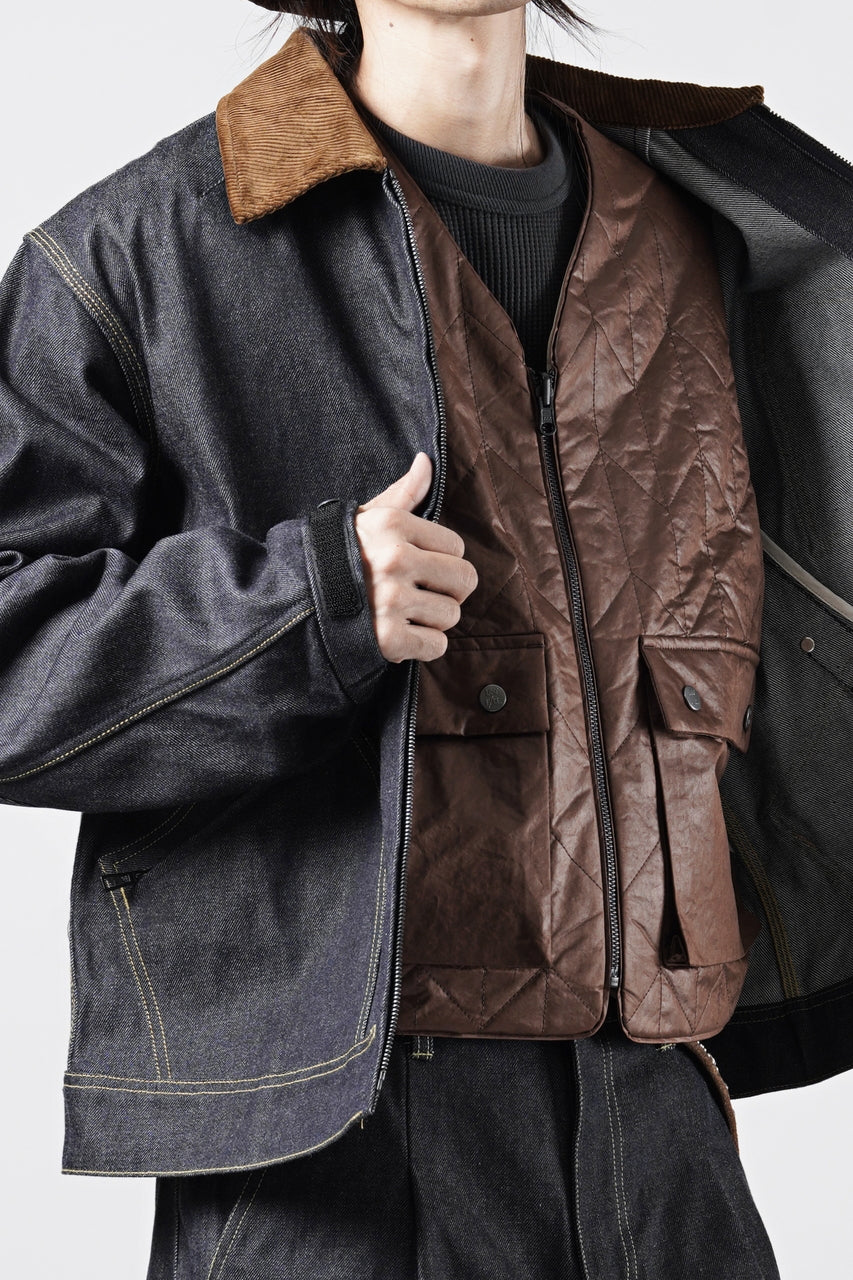 画像をギャラリービューアに読み込む, F/CE. × Lee 91-B MODULE VEST / PRIMALOFT® (BROWN)