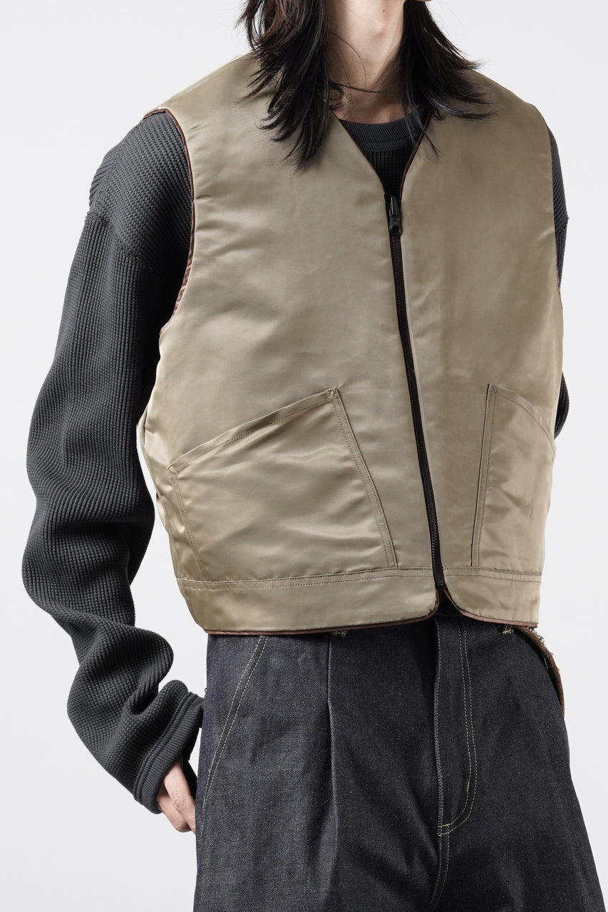 画像をギャラリービューアに読み込む, F/CE. × Lee 91-B MODULE VEST / PRIMALOFT® (BROWN)