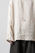 画像をギャラリービューアに読み込む, YUTA MATSUOKA pullover shirt / natural linen gauze (beige)