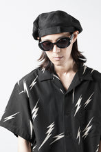 Load image into Gallery viewer, Y's for men x MASSES ADJUSTABLE BERET / LINEN CLOTH (BLACK)