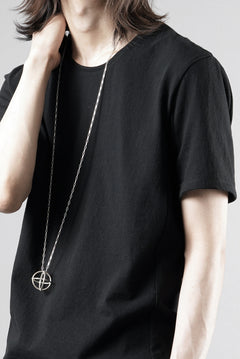 画像をギャラリービューアに読み込む, black crow x LOOM exclusive short sleeve tops / 20/1 Loop wheeled Cotton Jersey (BLACK)
