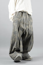 画像をギャラリービューアに読み込む, A.F ARTEFACT PLEATS TUCK WIDE PANTS / BLENDED SHADES DENIM (STEEL BLUE)