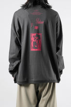 画像をギャラリービューアに読み込む, F/CE. RE AIKAWA LONG SLEEVE T-SHIRT TYPE-B (CHARCOAL)