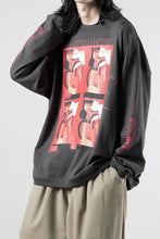画像をギャラリービューアに読み込む, F/CE. RE AIKAWA LONG SLEEVE T-SHIRT TYPE-B (CHARCOAL)
