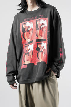 画像をギャラリービューアに読み込む, F/CE. RE AIKAWA LONG SLEEVE T-SHIRT TYPE-B (CHARCOAL)