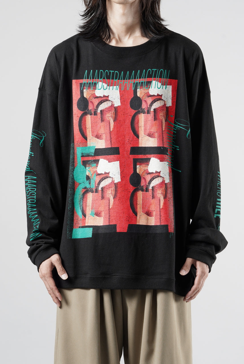 F/CE. RE AIKAWA LONG SLEEVE T-SHIRT TYPE-B (BLACK)